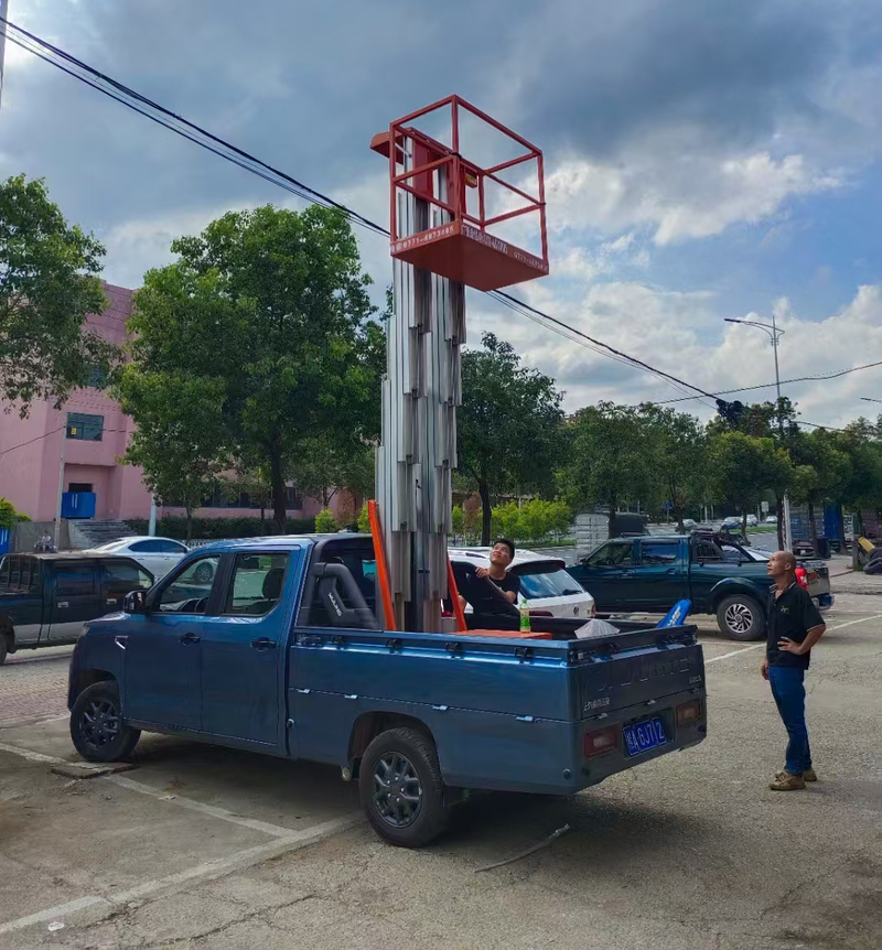 自贡车载铝合金式高空作业车